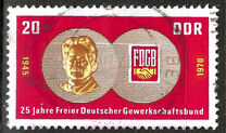 [The 25th Anniversary of the Free German Trade Union, type ATE]