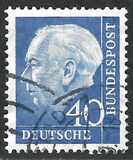 [Freimarken: Bundespräsident Theodor Heuss, Typ DB1]