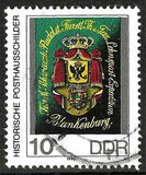 [Historical Post Office Signs - Size: 27 x 33mm, тип DFY]
