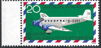 [The 50th Anniversary of the German Airmail, τύπος OD]