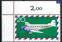 [The 50th Anniversary of the German Airmail, τύπος OD]