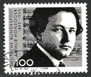 [The 100th Anniversary of the Birth of Athur Honegger, Composer, тип AZQ]