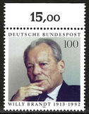 [The 80th Anniversary of the Birth of Willy Brandt, Politician, type BDW]