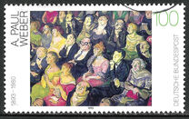 [The 100th Anniversary of the Birth of A. Paul Weber, Otto Pankok and George Grosz, Painters, тип BCA]