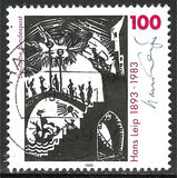 [The 100th Anniversary of the Birth of Hans Leip, Writer and Lithografic Artist, प्रकार BDK]
