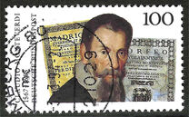 [The 350th Anniversary of the Death of Claudio Monteverdi, Composer, type BDV]