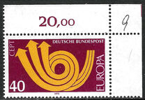 [EUROPA Stamps, Typ UO1]