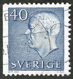 [King Gustaf VI Adolf & Three Crowns - New Colors, 类型 FA24]