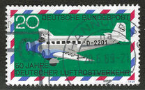 [The 50th Anniversary of the German Airmail, τύπος OD]