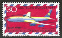 [The 50th Anniversary of the German Airmail, τύπος OE]