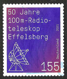 [The 50th Anniversary of the 100m Effelsberg Radio Telescope, тып DPA]
