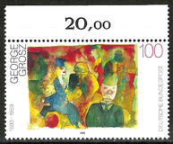 [The 100th Anniversary of the Birth of A. Paul Weber, Otto Pankok and George Grosz, Painters, тип BBY]