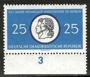 [The 150th Anniversary of the Humboldt University, type PX]