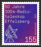 [The 50th Anniversary of the 100m Effelsberg Radio Telescope, тып DPA]