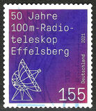 [The 50th Anniversary of the 100m Effelsberg Radio Telescope, тып DPA]