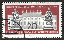 [The 150th Anniversary of the Humboldt University, type PW]