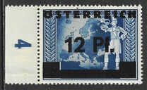 [German Empire Postage Stamps Overprinted "ÖSTEREICH" & Surcharged, typ HR]