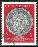 [The 300th Anniversary of Leopold Franzens University in Innsbruck, type AGL]