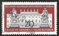 [The 150th Anniversary of the Humboldt University, type PW]