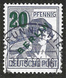 [Overprinted "Allied Occupation Zone" Stamps, tegund T2]