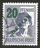 [Overprinted "Allied Occupation Zone" Stamps, tegund T2]