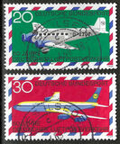 [The 50th Anniversary of the German Airmail, τύπος OD]