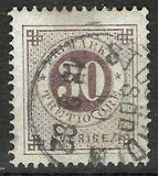 [Numerals in Circle - Different Perforation, type F19]