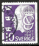 [The 40th Anniversary of the Reign of Gustav V, тып CU]