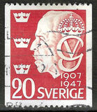 [The 40th Anniversary of the Reign of Gustav V, тып CU3]