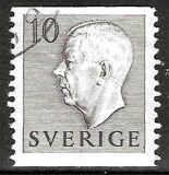 [King Gustaf VI Adolf of Sweden - Without Imprint, type DB17]