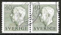 [King Gustaf VI Adolf of Sweden - Without Imprint, type DB22]
