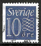 [Numeral Stamps, type ED7]