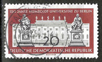 [The 150th Anniversary of the Humboldt University, type PW]