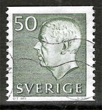 [King Gustaf VI Adolf of Sweden & Tree Crowns - New Colors and Values, Tipi FA67]