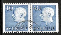[King Gustaf VI Adolf & Three Crowns - New Colors, 类型 FA24]