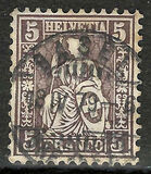 [Helvetia - New Design - Value in Corners - White Paper, type K2]
