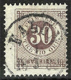 [Numerals in Circle - Different Perforation, type F19]