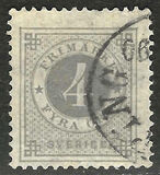 [Numerals in Circle - Blue Coach Horn on Back, type F23]