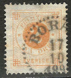 [Numerals in Circle - Blue Coach Horn on Back, type F21]