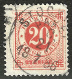 [Numerals in Circle - Blue Coach Horn on Back, type F27]