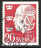 [The 40th Anniversary of the Reign of Gustav V, тып CU3]