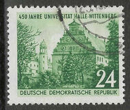 [The 450th Anniversary of Halle University, type BM]