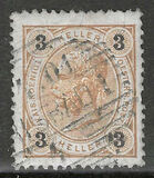 [Emperor Franz Josef I, 1830-1916 - Value in "Heller" Without Varnish Bars, Numerals in Black, type N22]