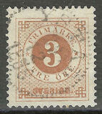 [Numerals in Circle - Different Perforation, type F11]