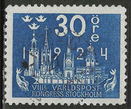 [The World Postal Congress, type AB5]