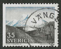 [Mountain Scenery and Uppsala Cathedral, type GS1]