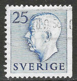 [King Gustaf VI Adolf of Sweden - Without Imprint, type DB20]