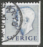 [King Gustaf VI Adolf of Sweden - Without Imprint, type DB20]