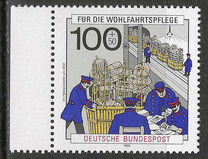 [Charity Stamps - Postal Delivery & Telephone Communication, tipas AUX]