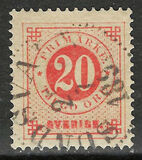 [Numerals in Circle - Blue Coach Horn on Back, type F27]